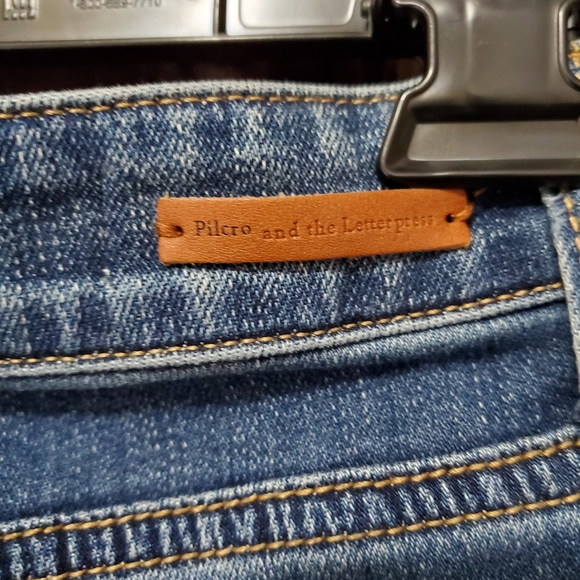 Anthropologie Pilcro & the Letterpress Skinny Parallel Jeans Size 25 - Picture 8 of 11